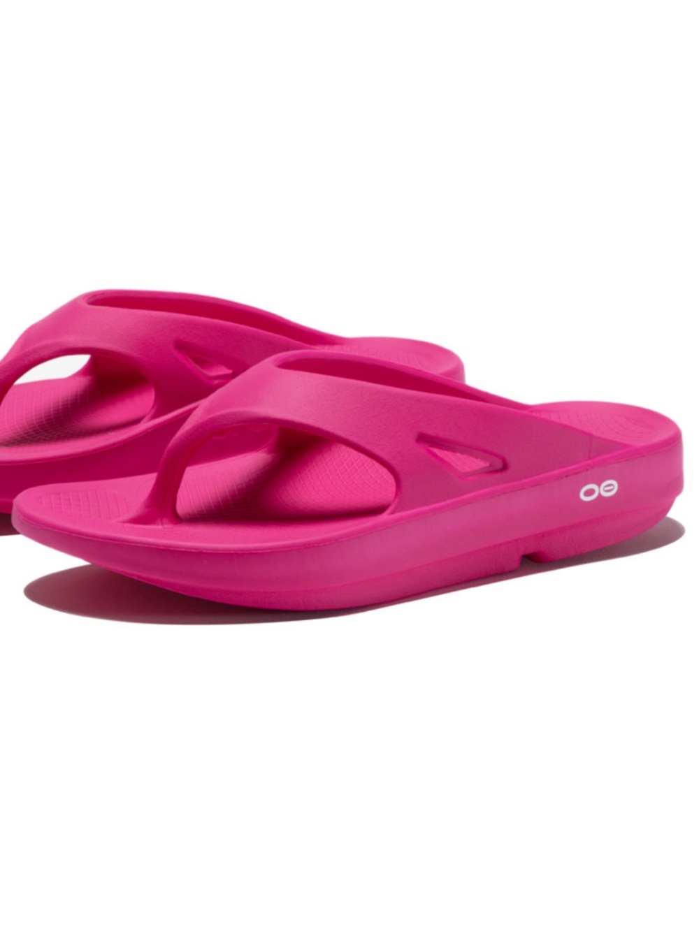 OOFOS OOriginal Thong Recovery Sandal Fuchsia Hot Pink - Size 11